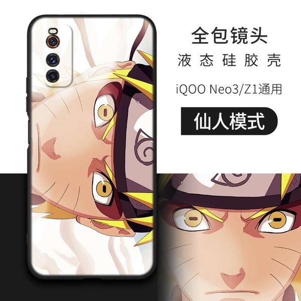 

qait is suitable for iqoonoe3 liquid silicone mobile phone female fire shadow shell ninja back coverlk