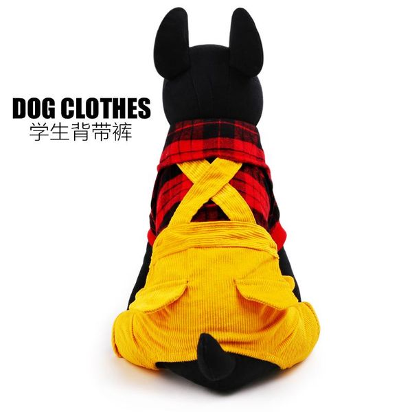 

dog apparel sweater clothing pet clothes chihuahua winter small dogs bib pants yellow cute warm autumn ropa perros ee6bd
