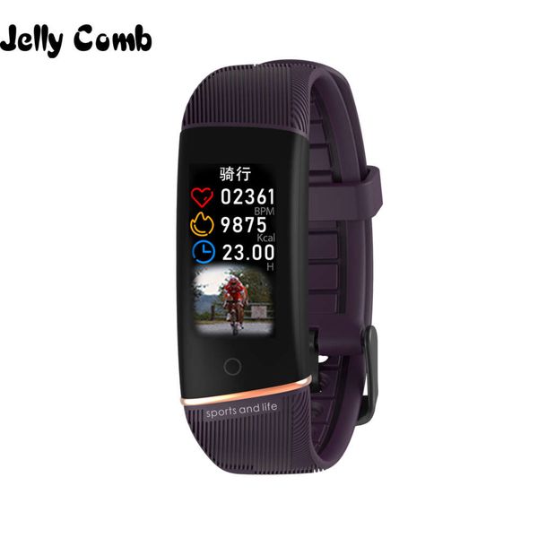 

jelly comb - intelligent sports wristband men and women, with heart rate control, waterproof, ip67, for ios