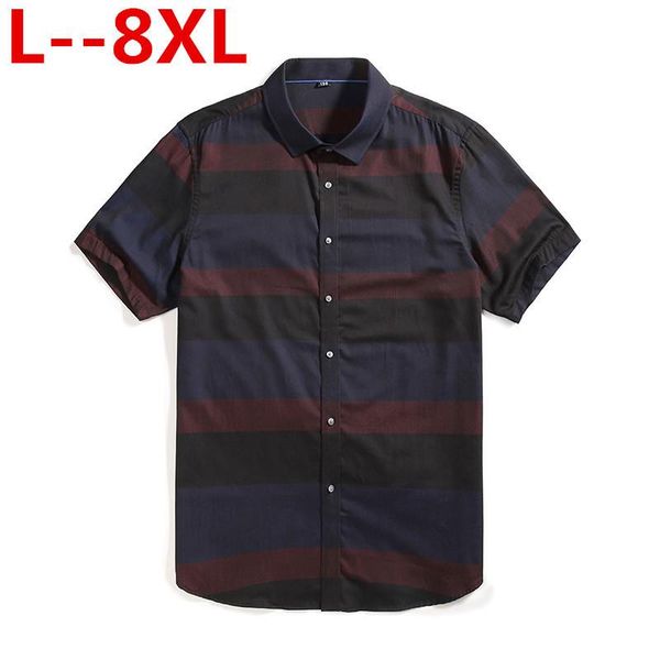 

8xl 6xl 2020 summer fashion men casual shirt printed brand square collar slim fit lightweight floral thin social man dress shirt, White;black