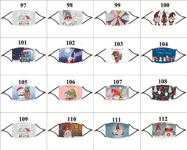 

dust santa 1 face clause 124 elk men women christmas xmas mask filter with fashion reusable dhl party mouth designs slbrw