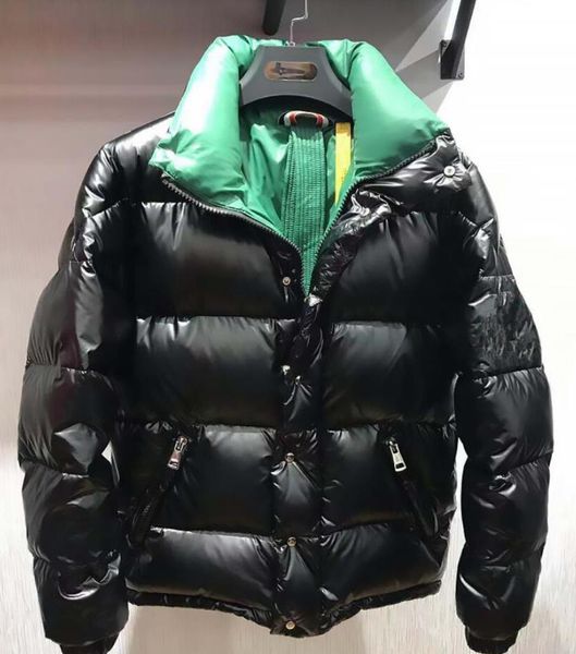 

mens down jacket coats winter jacket puffer jackets men women winter casual outdoor warm feather outwear keep warm classic style, Black