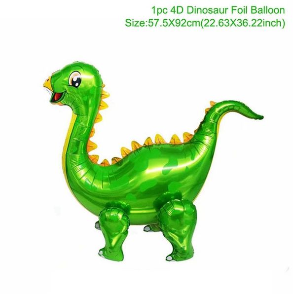 

fengrise dark green animal balloons ладонь листьев шар день рождения ребенка safari party баллоны украшение день рождения binosaur baloon wm
