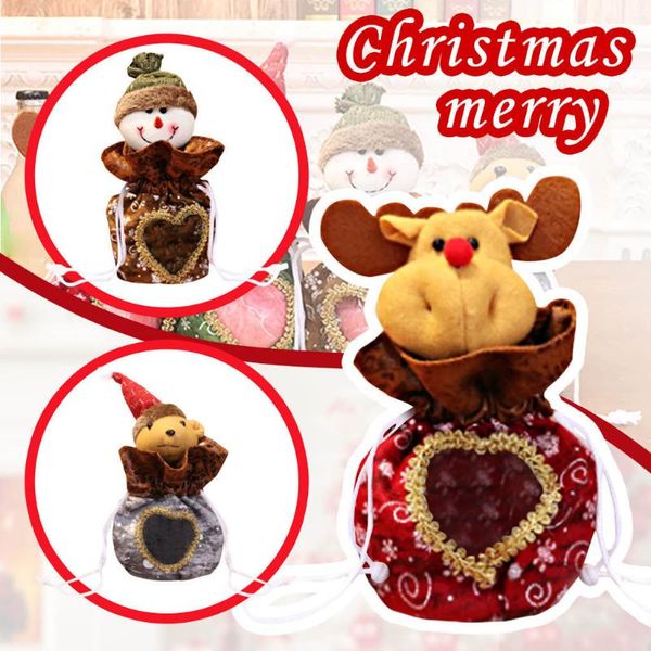 

christmas decorations candy gift storage box for home bags kids navidad