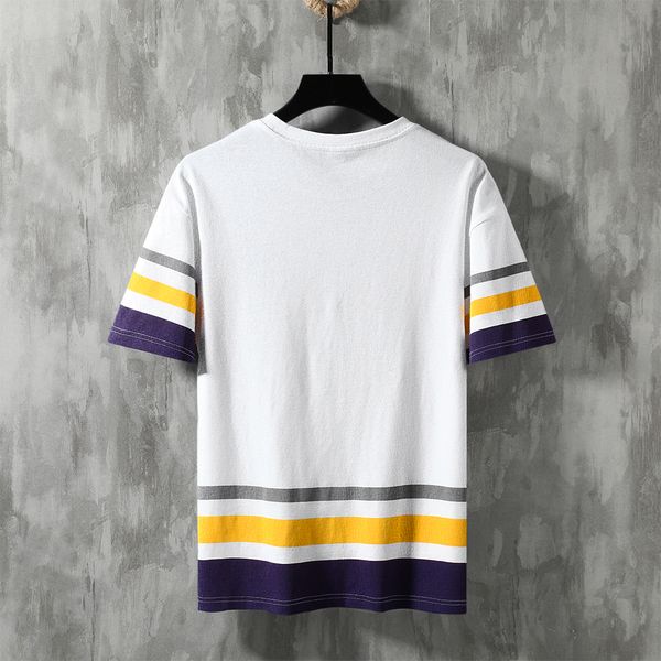 

2021 new vero camisa masculina mangas curtas s de camisas homens carta impresso engraado t bonito estilo marca a9gh, White;black