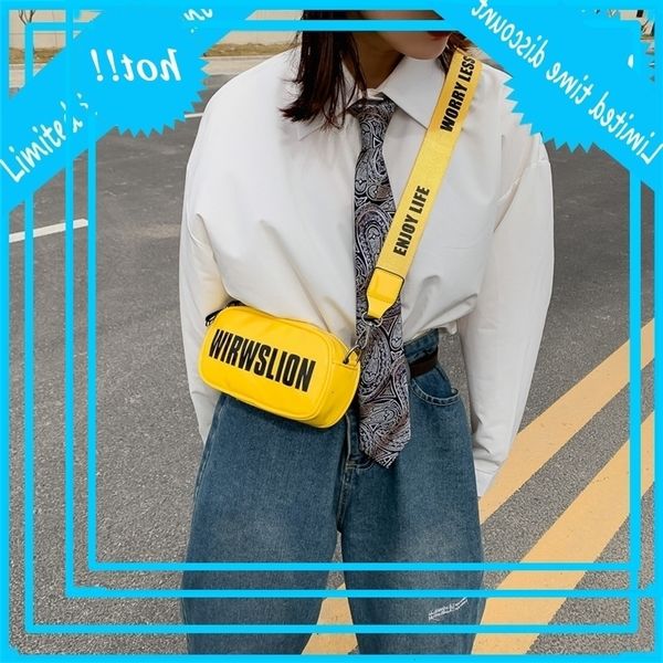 

wanghong same broadband small women's new 2020 letter messenger ins super fire one shoulder bag fashion