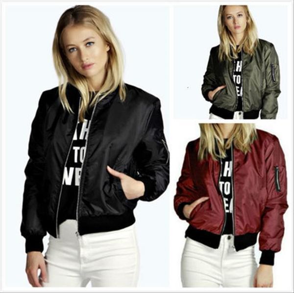

style coat women 2019 winter casual stand collar short outerwear autumn harajuku streetwear thin jacket coat plus size, Black;brown