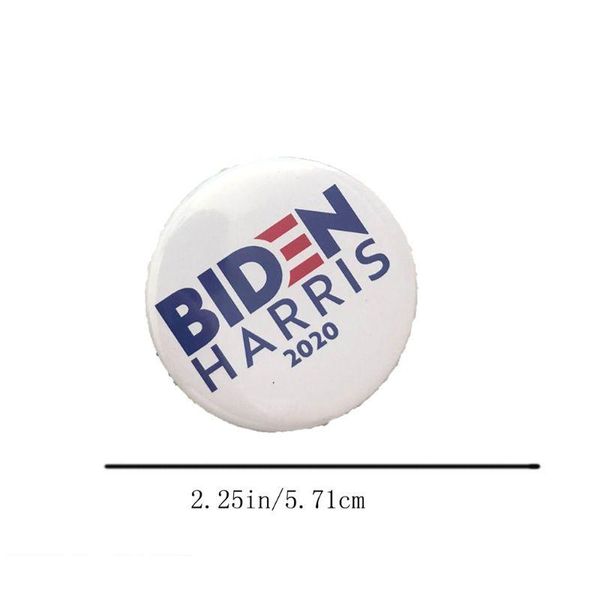 

7 шт. демократические 2020 года biden harris президент голосование брошь значок для наружной активности ралли подписать аксессуары для одежд, Gray