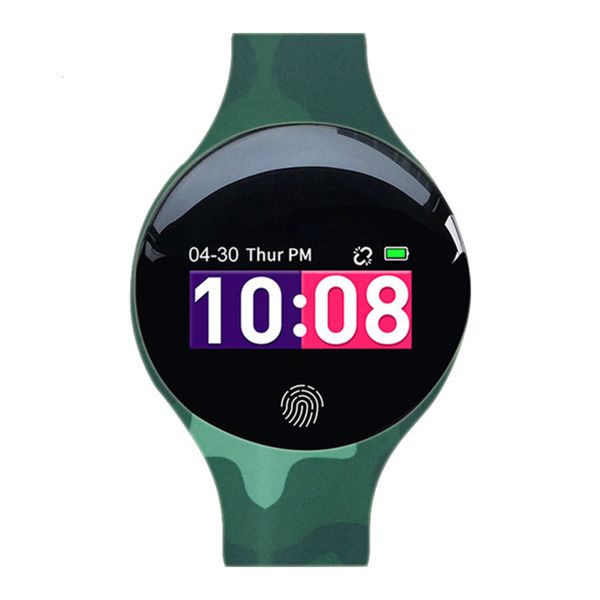 

children's bracelet silicone bluetooth new camouflage sports h8 pedometer watch couple gift