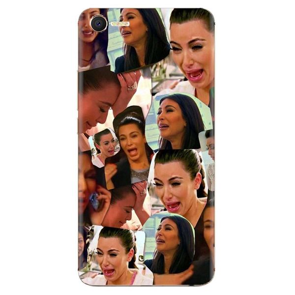 

personalized silicone phone case for huawei honor y5 2019 8s 9x pro 20 10 10i lite kim kardashian crying collage