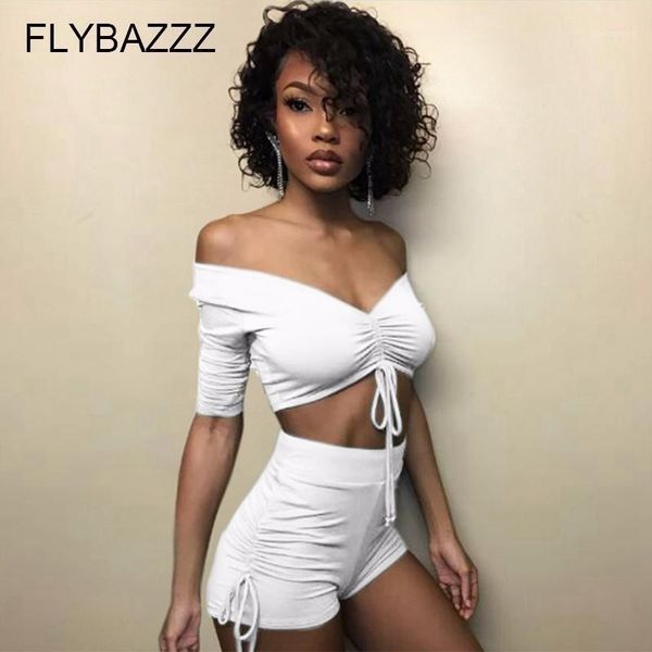 

new bandage crop pants set women two piece set bodycon celebrity party clubwear high waist v neck yoga sports suits1, White;red
