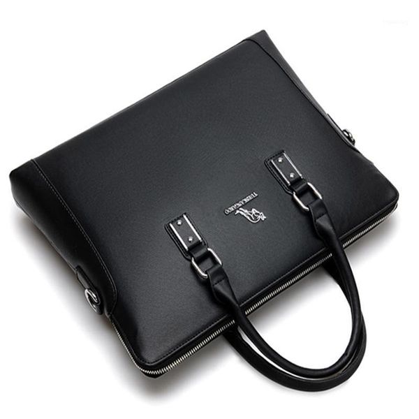 

briefcases men's handbag business briefcase pvc bag1