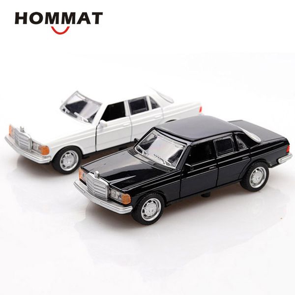 Hommat Simulation 1:36 Klassischer W123 Mercedes Modell Auto Fahrzeug Legierung Diecast Spielzeug Auto Modell Sammlung Autos Spielzeug für Kinder LJ200930