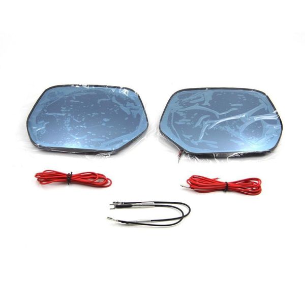 

2pcs heated w/turn signal anti-dizziness side view mirror blue glasses for 2015 - honda crv