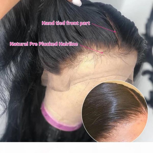 

13x4 straight lace front human hair wigs remy brazilian human hair lace wigs for women preplucked with baby 150 density, Black;brown
