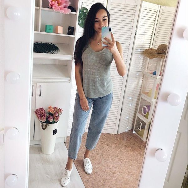 

selling summer women tank sleeveless shiny knitted vest v neck rhinestone female tee shirt camis a-011 y200512, White
