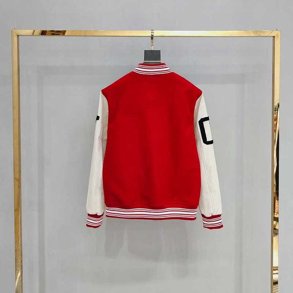 

men casual classic simple cool design letterman jackets school college quilted varsity jacket men leather sleeves wool baseball coats, Black;brown