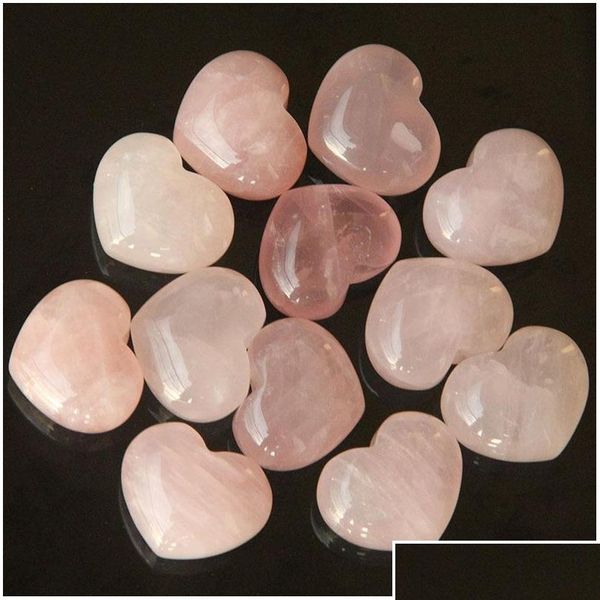 

natural heart shaped crystal stone pink crystal carved palm love healing gemstone lover gife stone c jlltlk sport777
