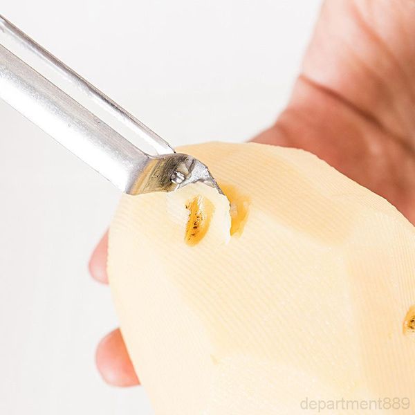 

portable stainless steel apple practical fruit potato peeler multifunctional kitchen tool melon planer owf3038