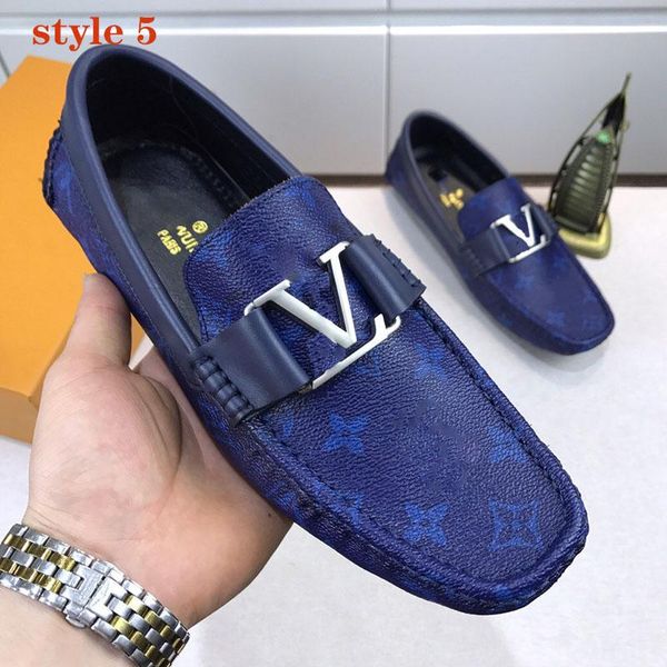 

new luxury men dress shoes fashion classic printing flat peas shoes sneakers for men tennis shoe quality, Black