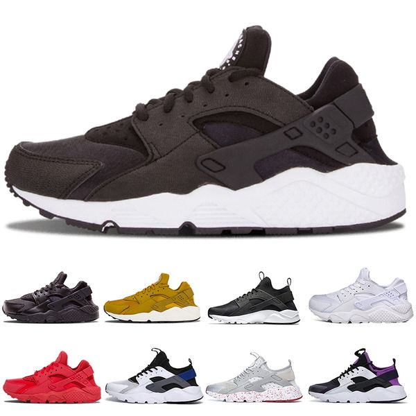 

discount black huaraches 1.0 for men running shoes red 4.0 white green pink womens outdoor sneakers trainers shoes size 36-45, White;red