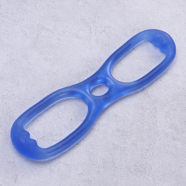 

resistance bands 8 word chest developer muscle silicone fitness yoga workout pulling exerciser rope body building tool(blue1