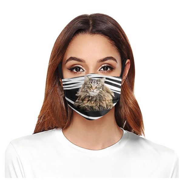 

cats prints можно разместить mascherine halloween cosplay mask funda mascarilla maskaras maskaras bbypyty