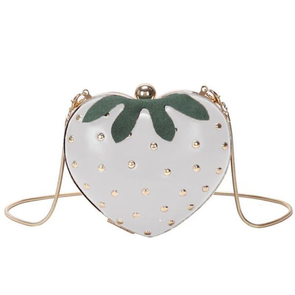 

strawberry coin purse crossbody chain bag cute handbag shoulder bags wallet
