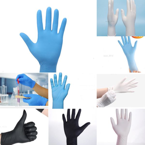 

household disposable mechanic cleaning washing leshp 100pcs set black nitrile laboratory ns2lg ufpg