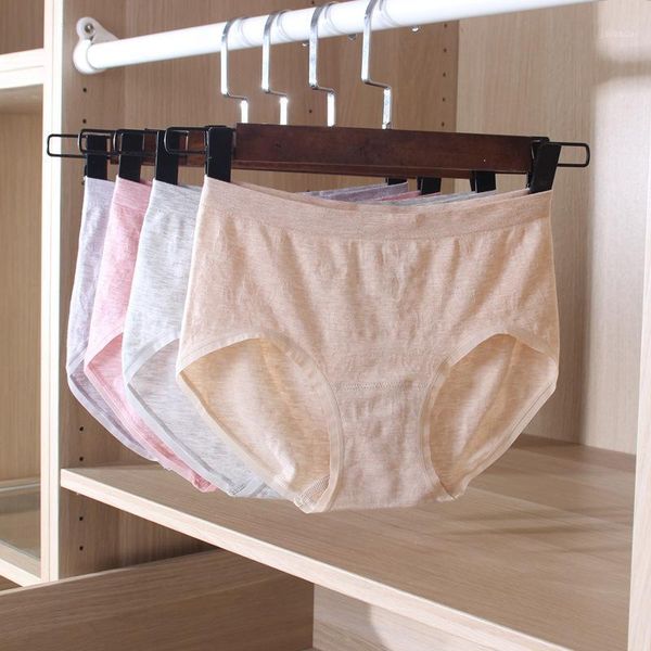 

japanese women's underwear color cotton seamless briefs mid-waist lace sweat-absorbent breathable briefs women calcinha feminina1, Black;pink