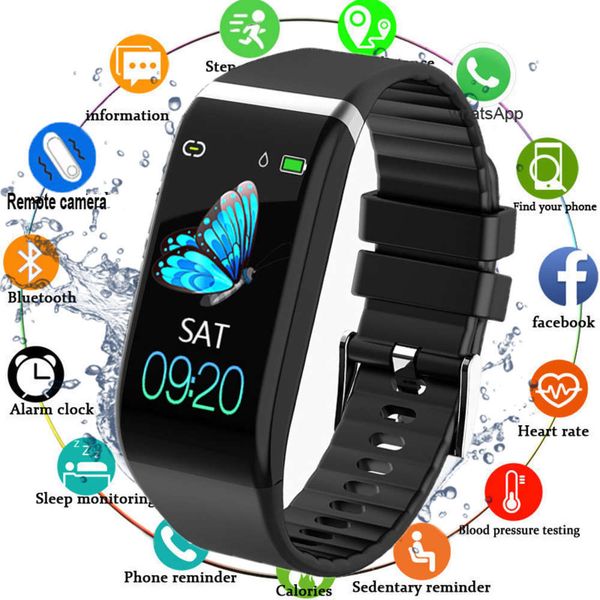 

ip67 intelligent sports wristband, suitable for android ios, heart rate and blood prsure pedometer, waterproofjk