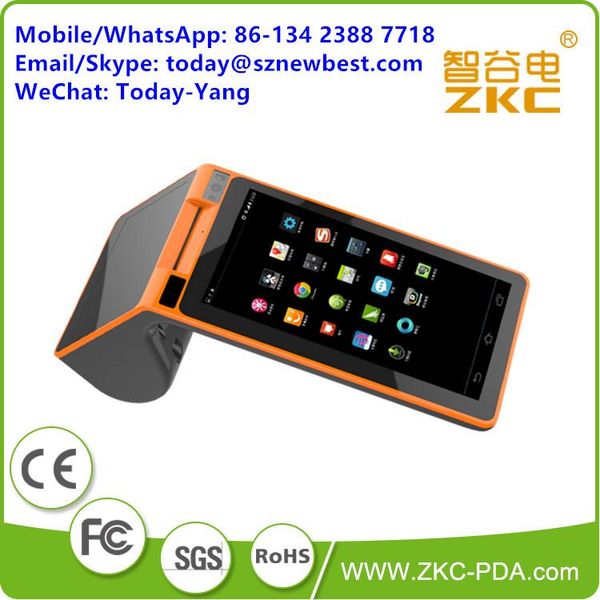 

printers wireless handheld android terminal with built in printer