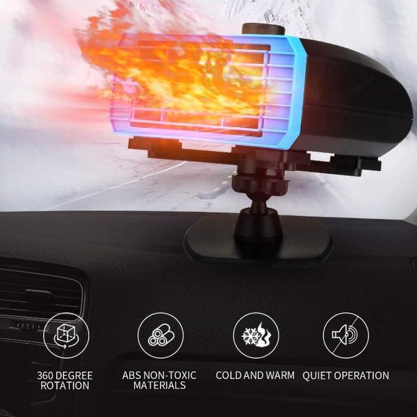 

home heaters portable car auto electric heater 12v/24v heating cooling fan defroster demister for trucks boat heater1