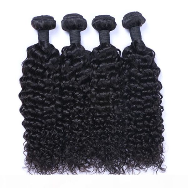 

sale brazilian hair human virgin hair extensions peruvian malaysian indian cambodian hair jerry curly weaves ing, Black