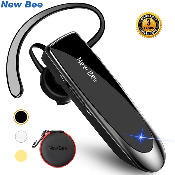 

new bee bluetooth headset bluetooth 5.0 earpiece handsheadphones mini wireless earphone earbud earpiece for iphone xiaomi