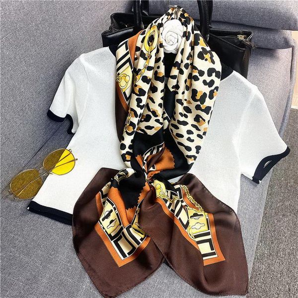 

new twill silk scarf women tibet pilgrimage printing square scarves fashion wrap female foulard large hijab shawl neckerchief, Blue;gray