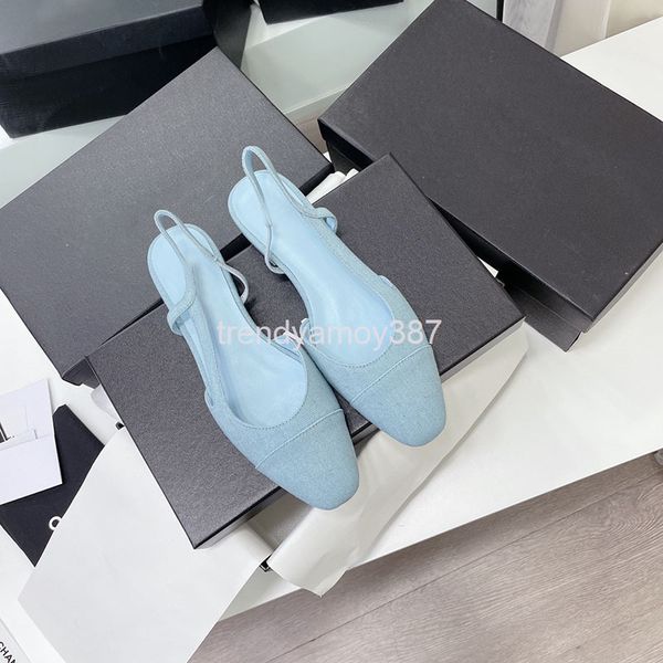 

dress shoes 21 summer splicing small round head one-way buckle thick heel flat sandals back empty trend light trendy single shoes women&#039, Black