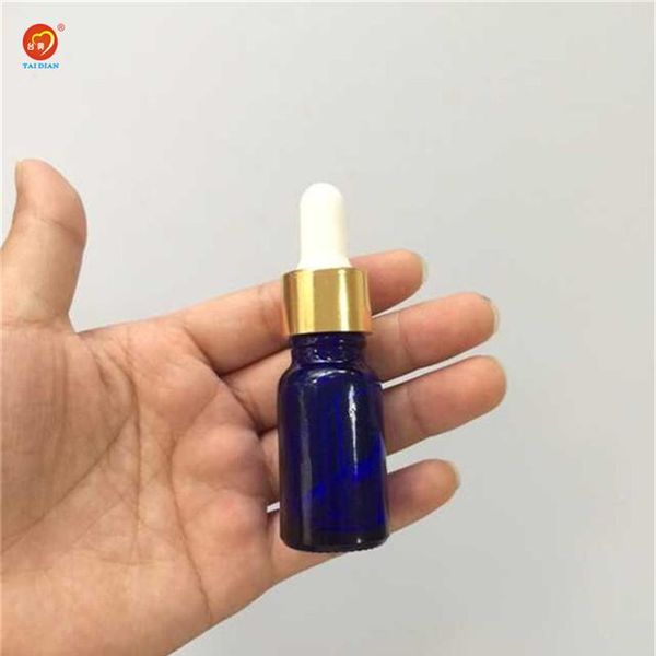 

wholesale 10ml glass dropper bottles empty leakproof liquid bottles with pipette cap small bule glass vials jars 2 jllqmy