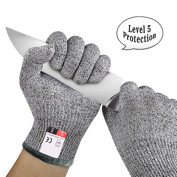 

factory4136sample anti-cut slaughter steam-resistant outdoor cut kitchen hunting safety work gloves
