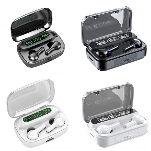 

nzne new dt-2 tws5.0 bluetooth headphone 3d stereo sportwith microphone dual 5.0 inhandwireless buds