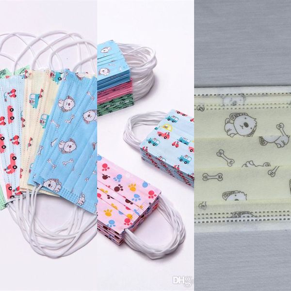 

cartoon respirator boys child kids non-woven disposable girls mouth mask anti pollution brpdl5 w7ph 01x3