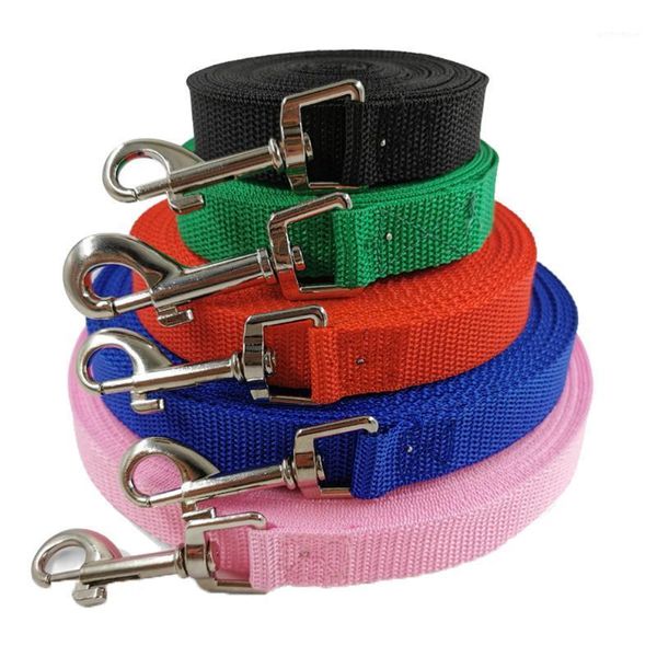 

dog collars & leashes 10m/12m/15m/20m/30m super long walking training nylon lead rope outdoor harness for large dogs pet1
