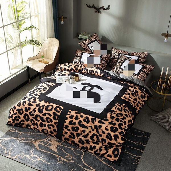 

leopard designer bedding sets cover king size bed comforters sets cover  size bedding sheet 2020 duvet cover set