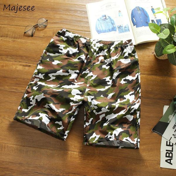

men board shorts camouflage summer swimwear plus size 3xl quick-dry drawstring mens beach trendy thin leisure ulzzang chic loose1, White;black