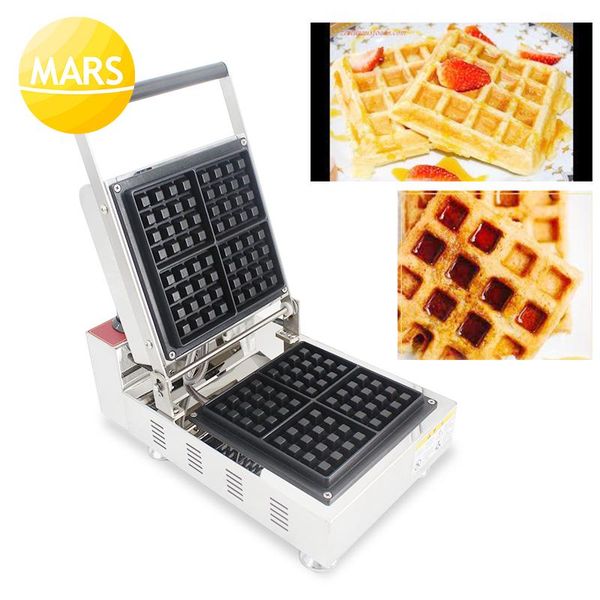 

mars commercial non stick waffle baker waffle maker machine belgian machine