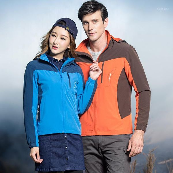

outdoor jackets&hoodies autumn winter men cycling hiking jacket climbing sport coat outwear fleece windbreaker hoodies waterproof asian size, Blue;black