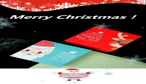 

lbsisi life 6pcs santa claus новый год подарок пакет бумаги коробка сумки конфеты печенье свадьба свадьба по случаю дня рождения поставляет