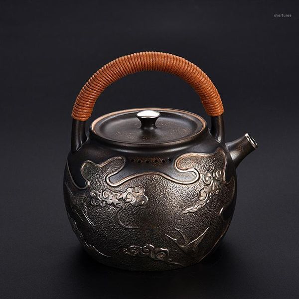 

electric kettles pottery pot boiling teapot set water kettle ceramic cookceremony health1