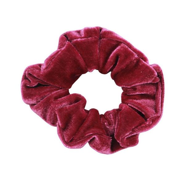 

мода velvet scrunchie эластичные гусы для волос для женщин девушки держатели хвостики женщины жереб-хунчики мягкие волосы галстуки принадлеж, Black;brown