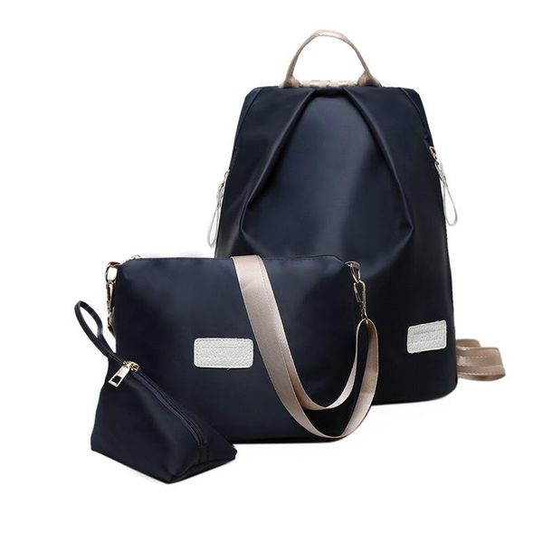 

fengtu school bags three-piece suit book bags for girl teenagers lapbackpack women travel hike camp bagpack female casual